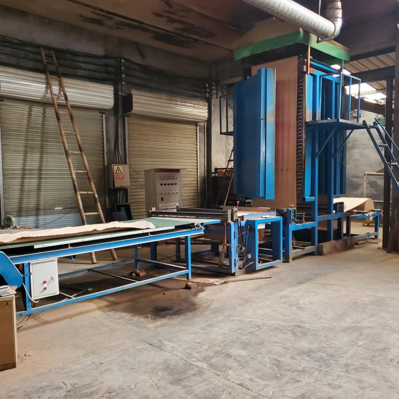 Wet Curtain Core Production Line